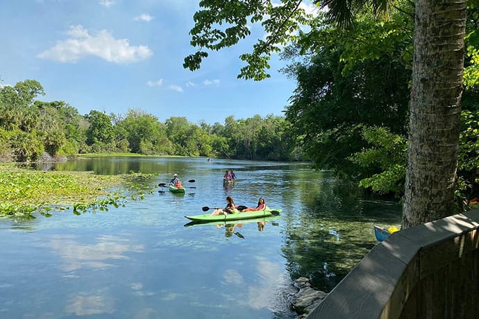 Cheap Places to Visit in USA: Wekiwa Springs Orlando